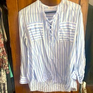 Striped Blouse.